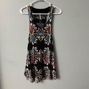 Free People crocheted sweater tanks